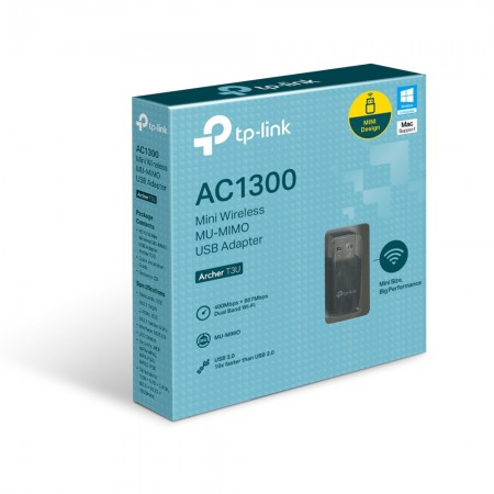 P. REDE USB WIFI AC1300 - ARCHER T3U